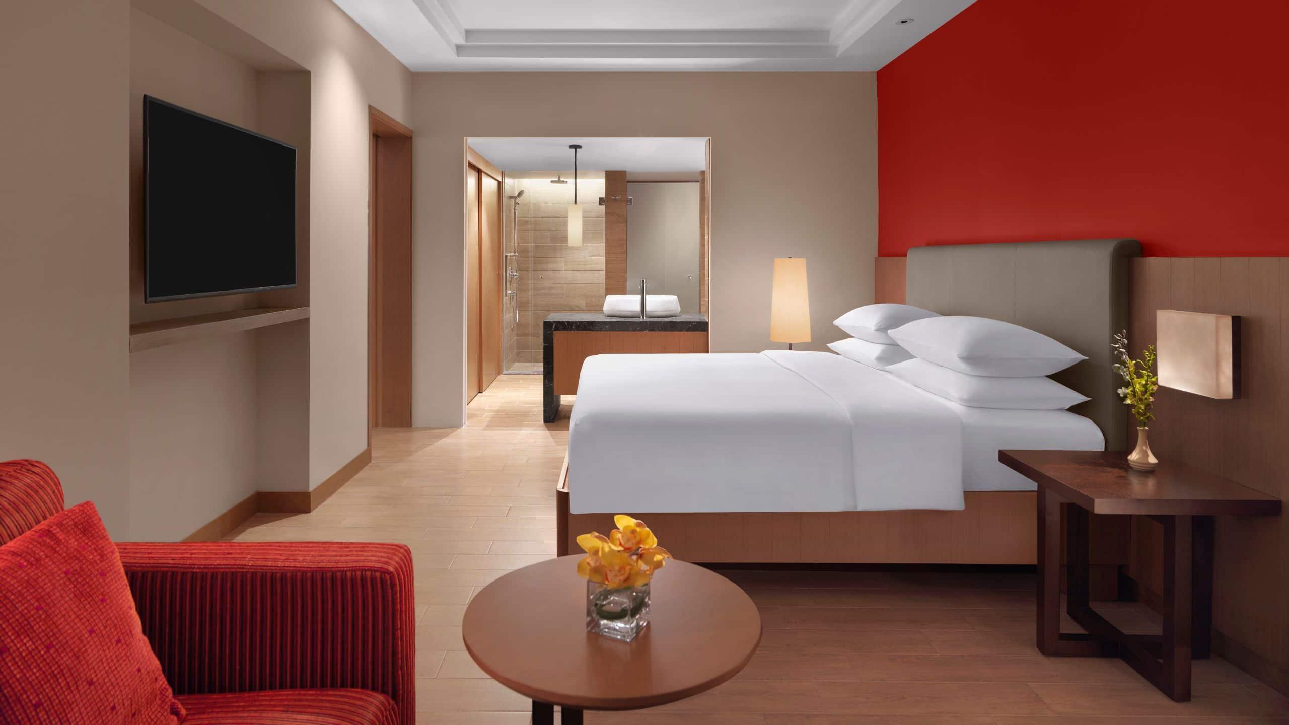 منتجع حياة ريجنسي كوانتان المظهر الخارجي الصورة A guest room at the hotel
