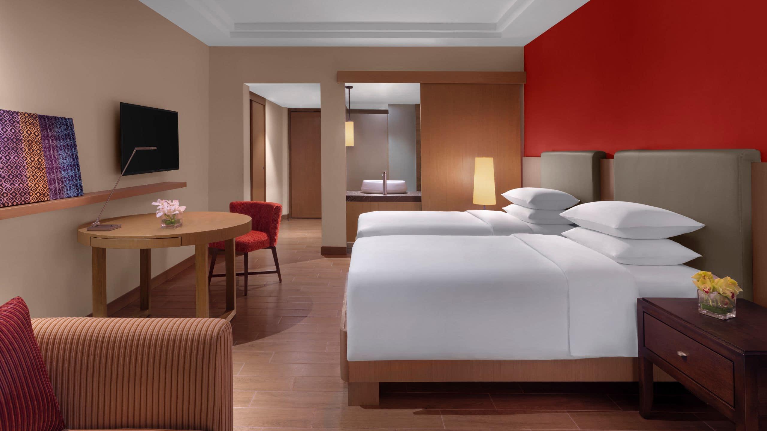 منتجع حياة ريجنسي كوانتان المظهر الخارجي الصورة A typical room at the hotel
