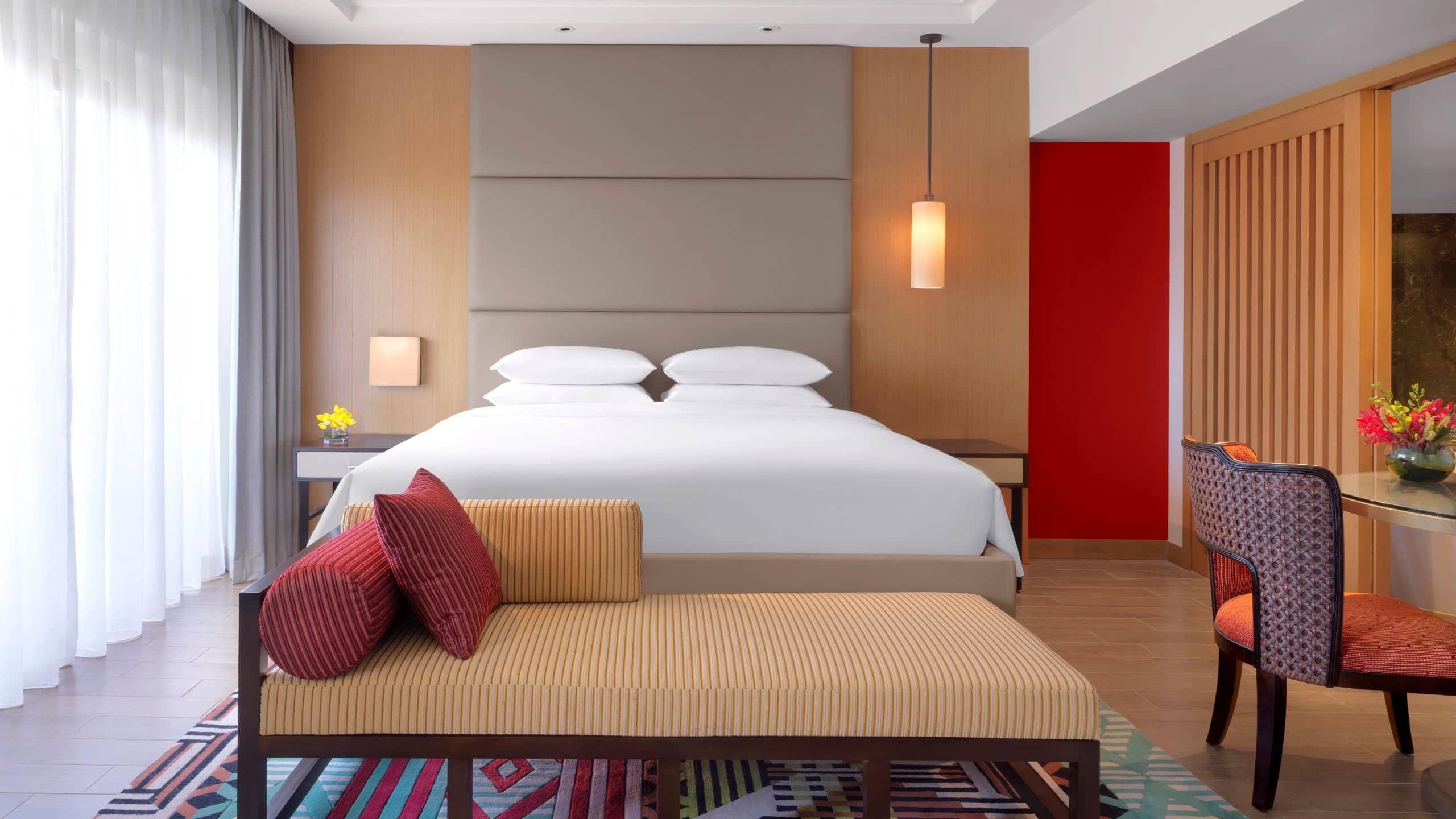 منتجع حياة ريجنسي كوانتان المظهر الخارجي الصورة A bedroom at the hotel